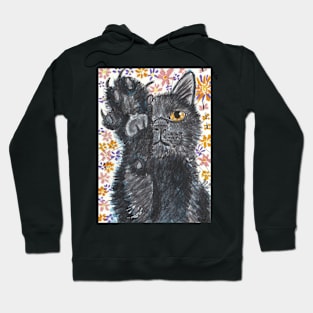 Cute black cat Hoodie